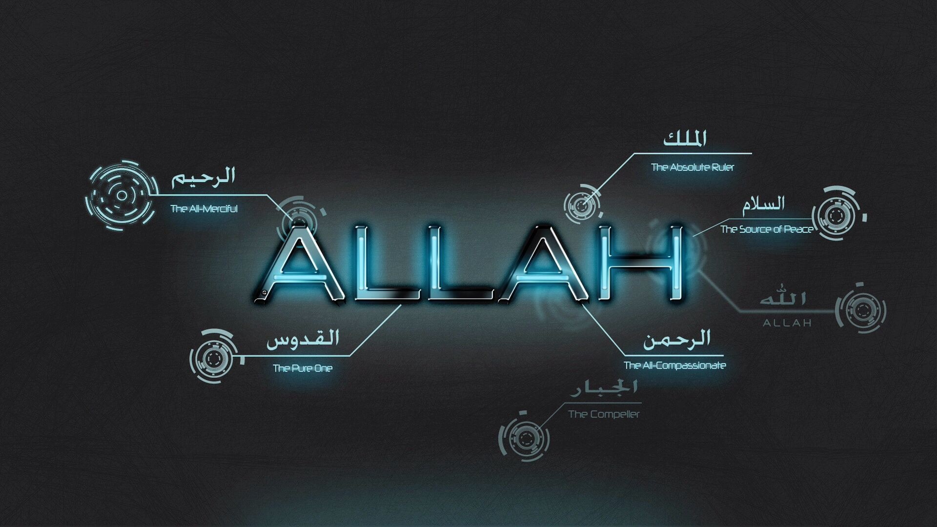 Wallpaper of Allah With high-resolution 1920X1080 pixel. You can use and set as wallpaper for Notebook Screensavers, Mac Wallpapers, Mobile Home Screen, iPhone or Android Phones Lock Screen