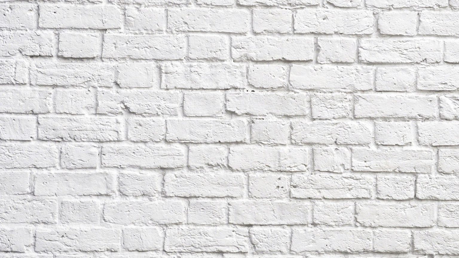 White Brick Wallpaper HD Computer 1536x864 