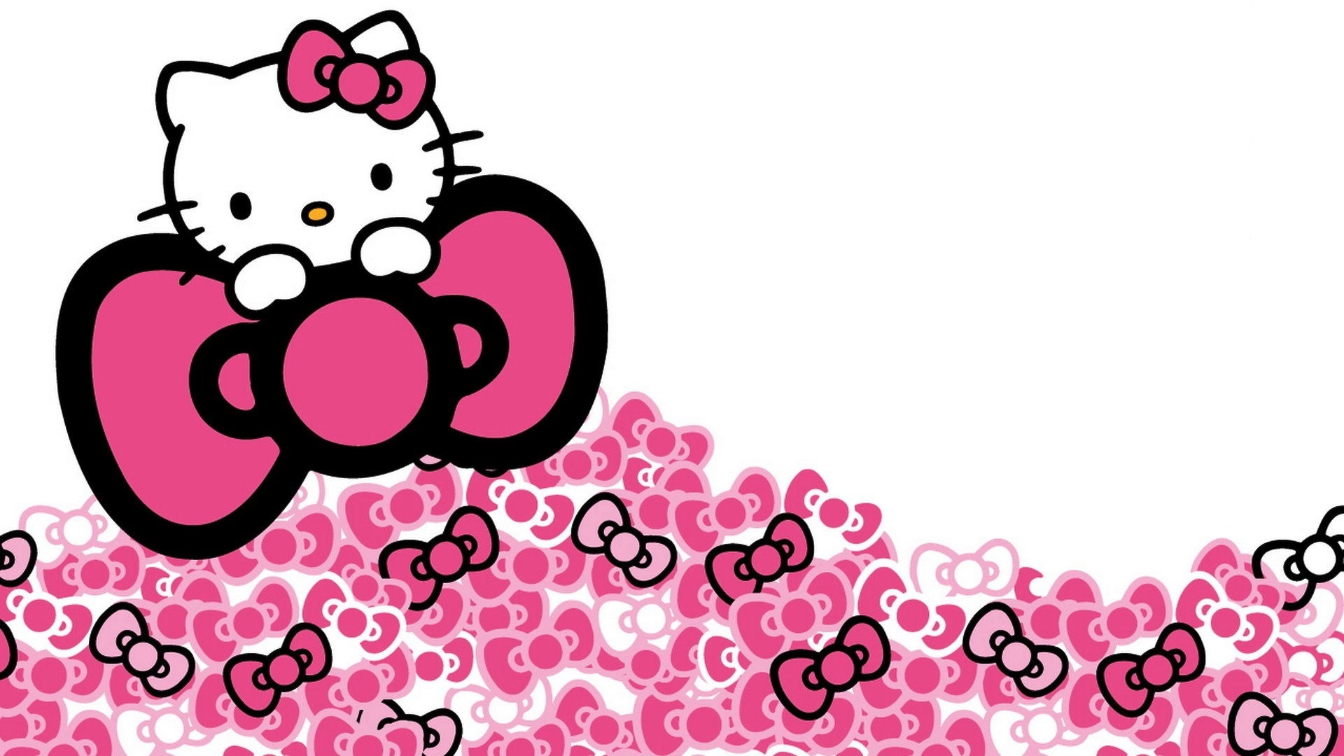 HD Hello Kitty Wallpaper with high-resolution 1920x1080 pixel. You can use and set as wallpaper for Notebook Screensavers, Mac Wallpapers, Mobile Home Screen, iPhone or Android Phones Lock Screen