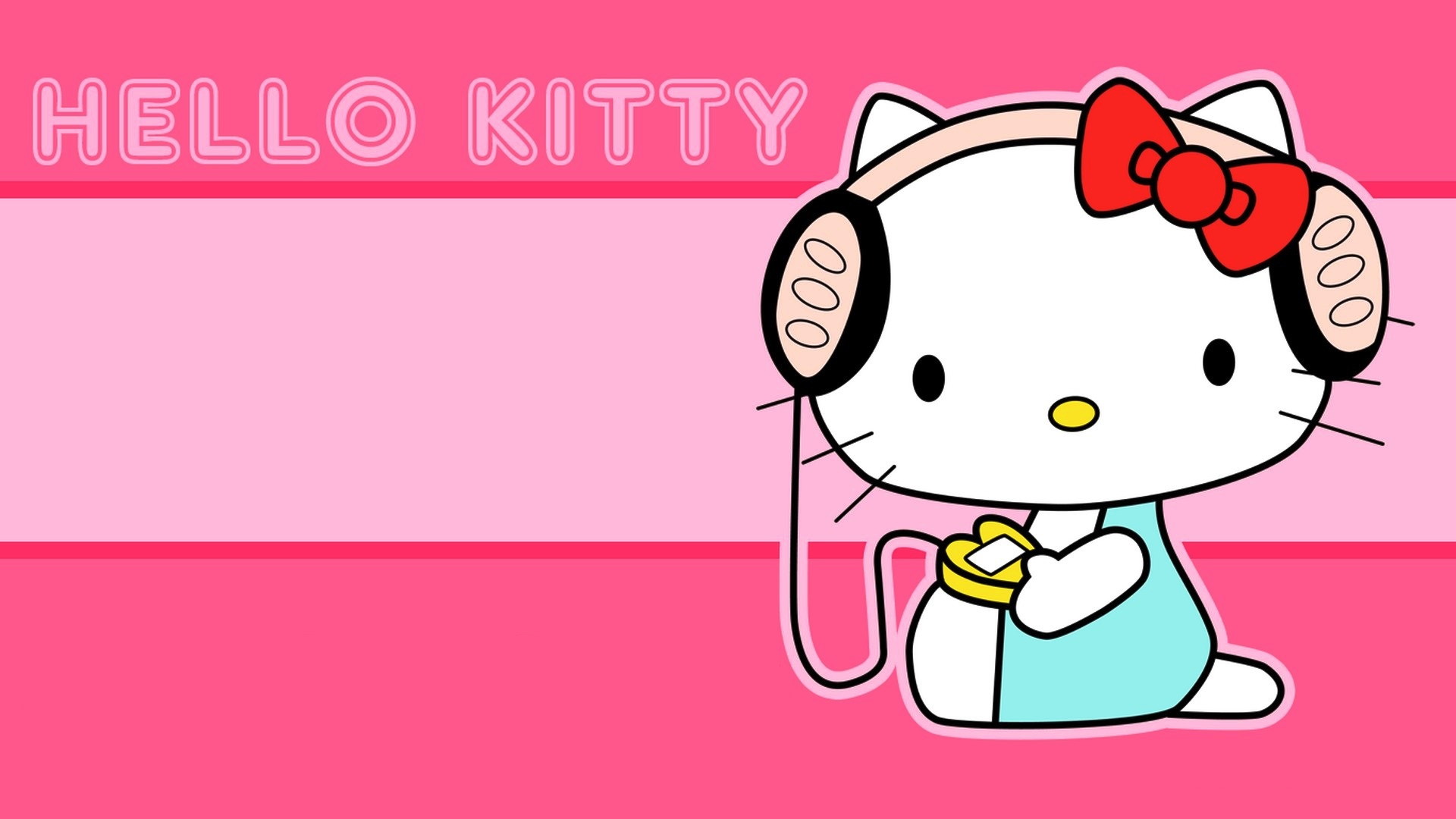 Hello Kitty Wallpaper For Desktop with high-resolution 1920x1080 pixel. You can use and set as wallpaper for Notebook Screensavers, Mac Wallpapers, Mobile Home Screen, iPhone or Android Phones Lock Screen