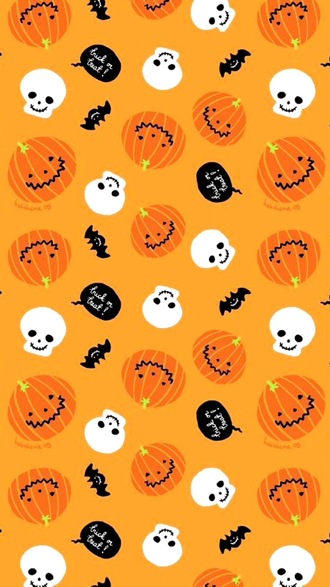 Cute Halloween iPhone XR Wallpaper - Wallpaper HD 2023