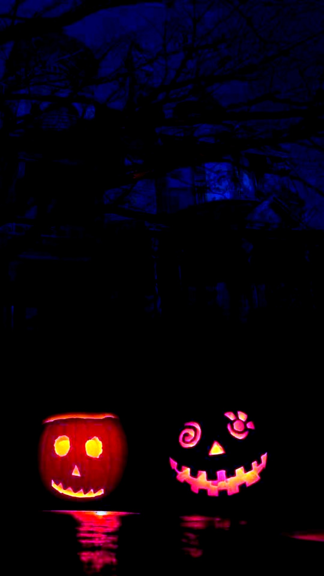 Mobile Wallpaper Halloween Aesthetic with high-resolution 1080x1920 pixel. You can use and set as wallpaper for Notebook Screensavers, Mac Wallpapers, Mobile Home Screen, iPhone or Android Phones Lock Screen