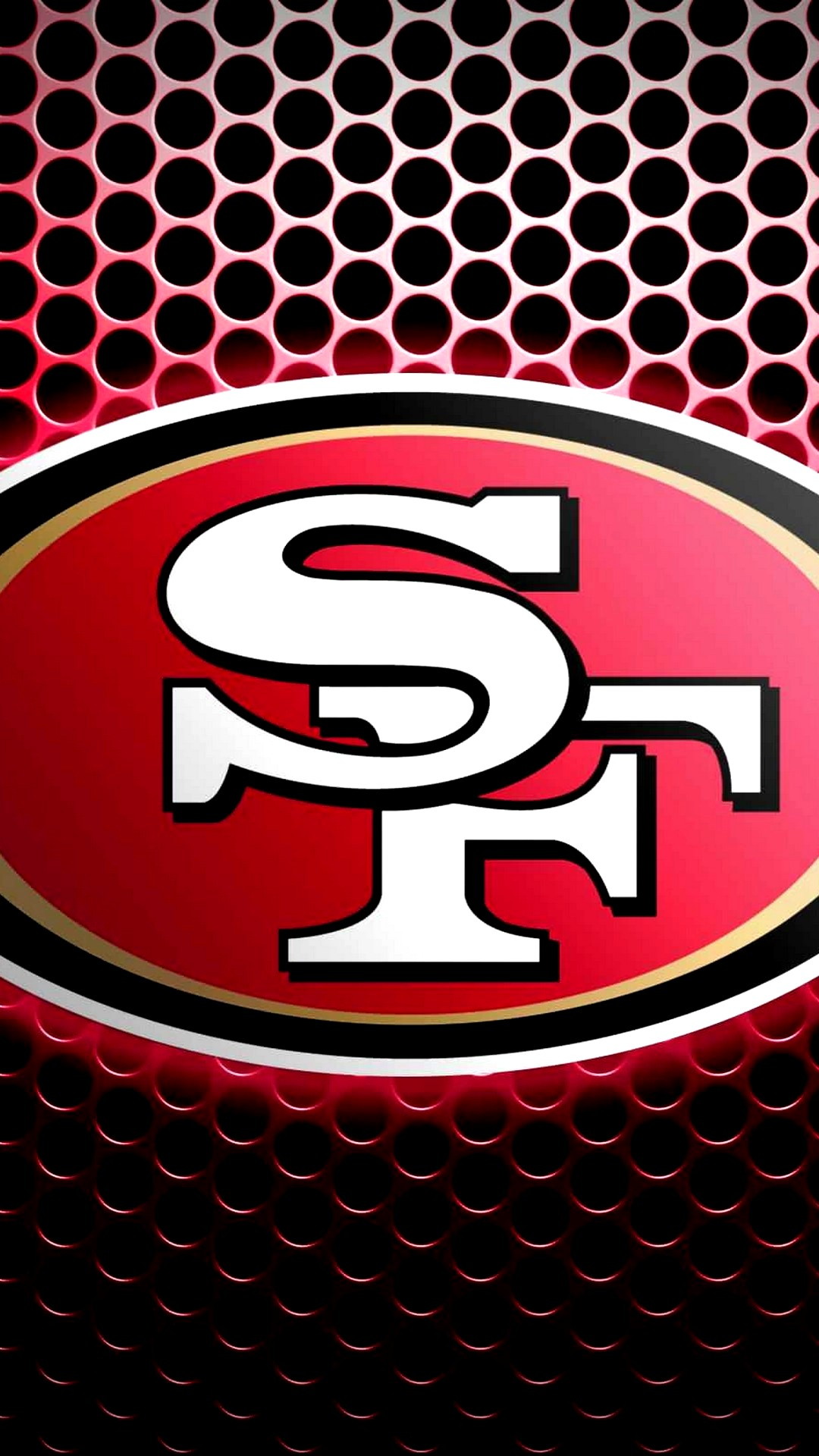 San Francisco 49ers NFL iPhone Wallpaper with high-resolution 1080x1920 pixel. You can use and set as wallpaper for Notebook Screensavers, Mac Wallpapers, Mobile Home Screen, iPhone or Android Phones Lock Screen