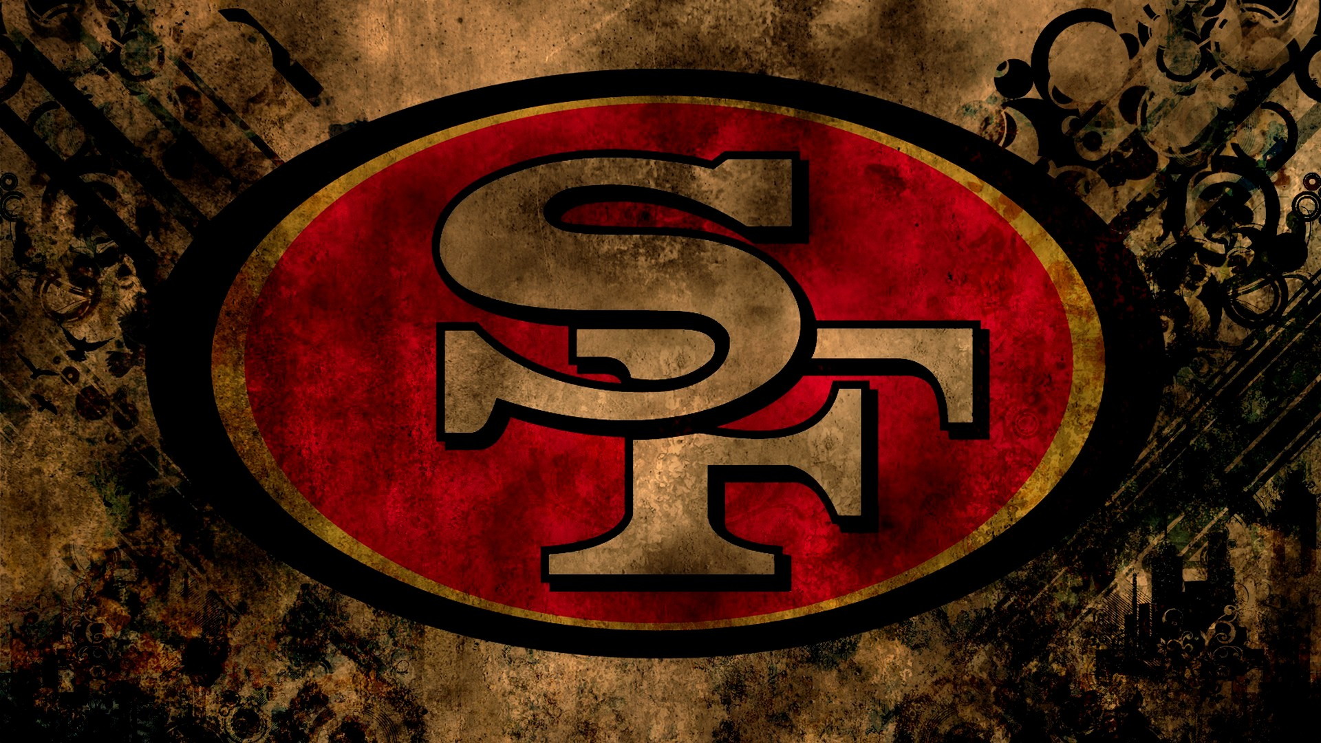 Wallpaper of San Francisco 49ers with high-resolution 1920x1080 pixel. You can use and set as wallpaper for Notebook Screensavers, Mac Wallpapers, Mobile Home Screen, iPhone or Android Phones Lock Screen