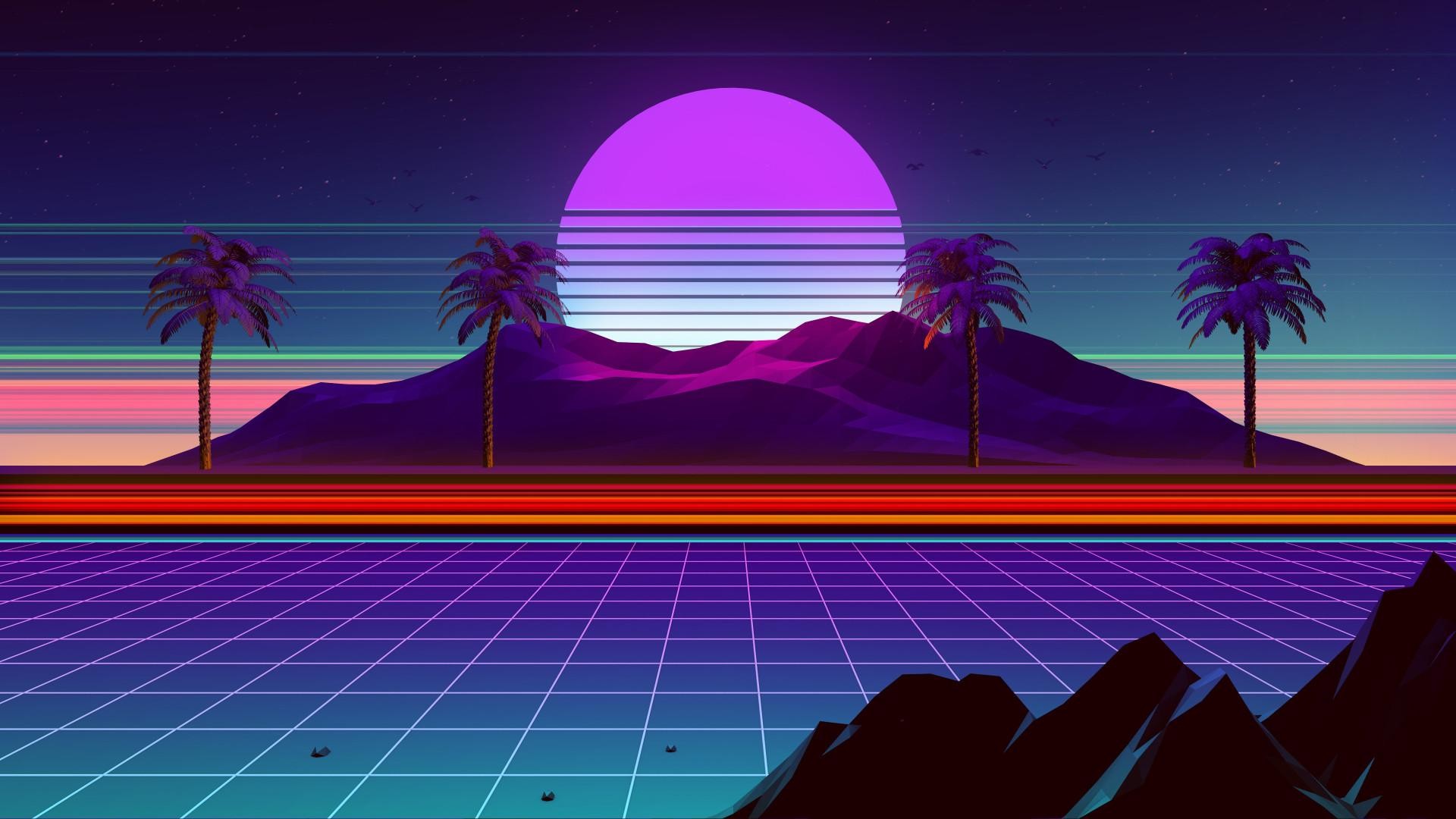 Retro Waves IPhone Wallpaper IPhone Wallpapers Wallpaper Download  MOONAZ