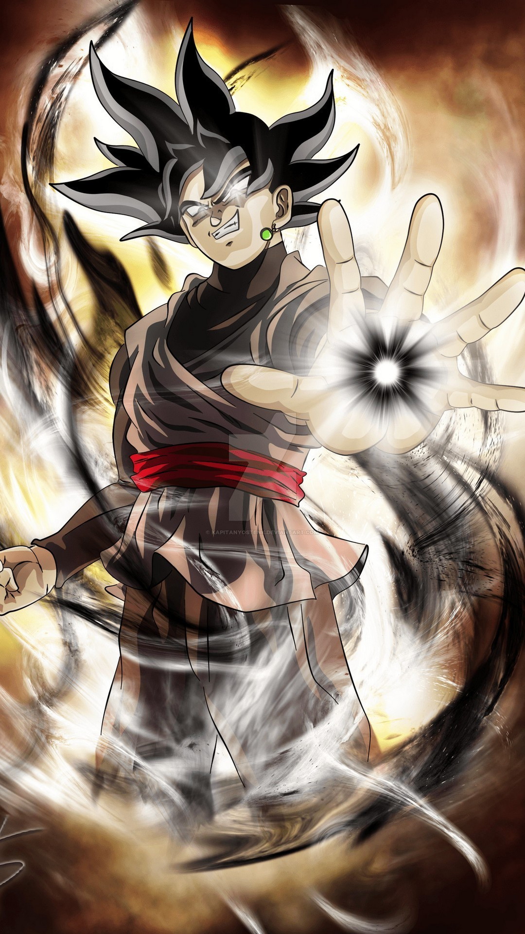 Black Goku Wallpaper iPhone  Wallpaper HD 2023