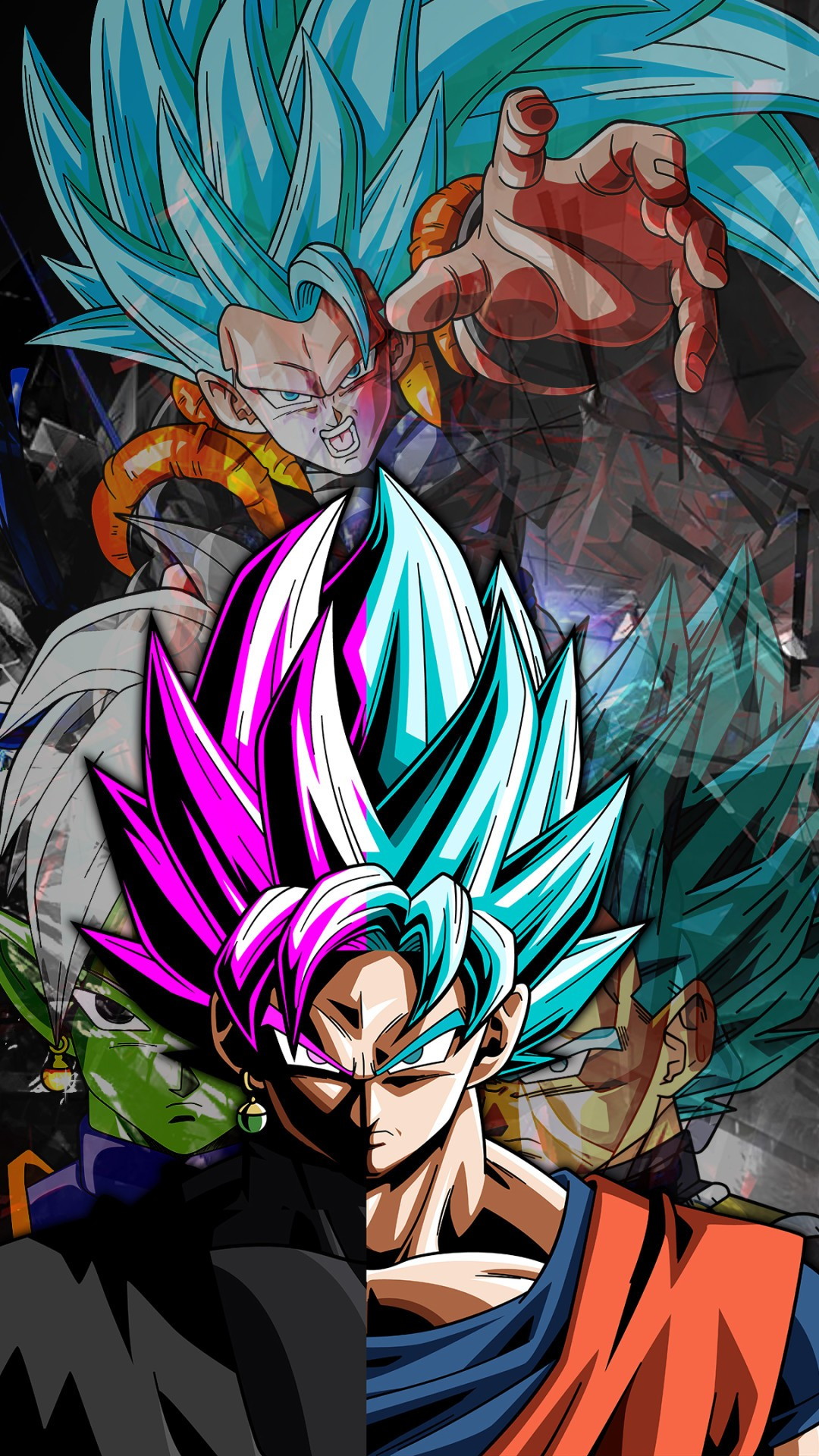 Black Goku iPhone Wallpaper HD Home Screen with high-resolution 1080x1920 pixel. You can use and set as wallpaper for Notebook Screensavers, Mac Wallpapers, Mobile Home Screen, iPhone or Android Phones Lock Screen