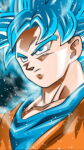 Goku SSJ Blue Android Wallpaper