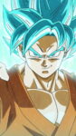Goku SSJ Blue iPhone 13 Wallpaper