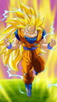 Goku SSJ3 iPhone X Wallpaper
