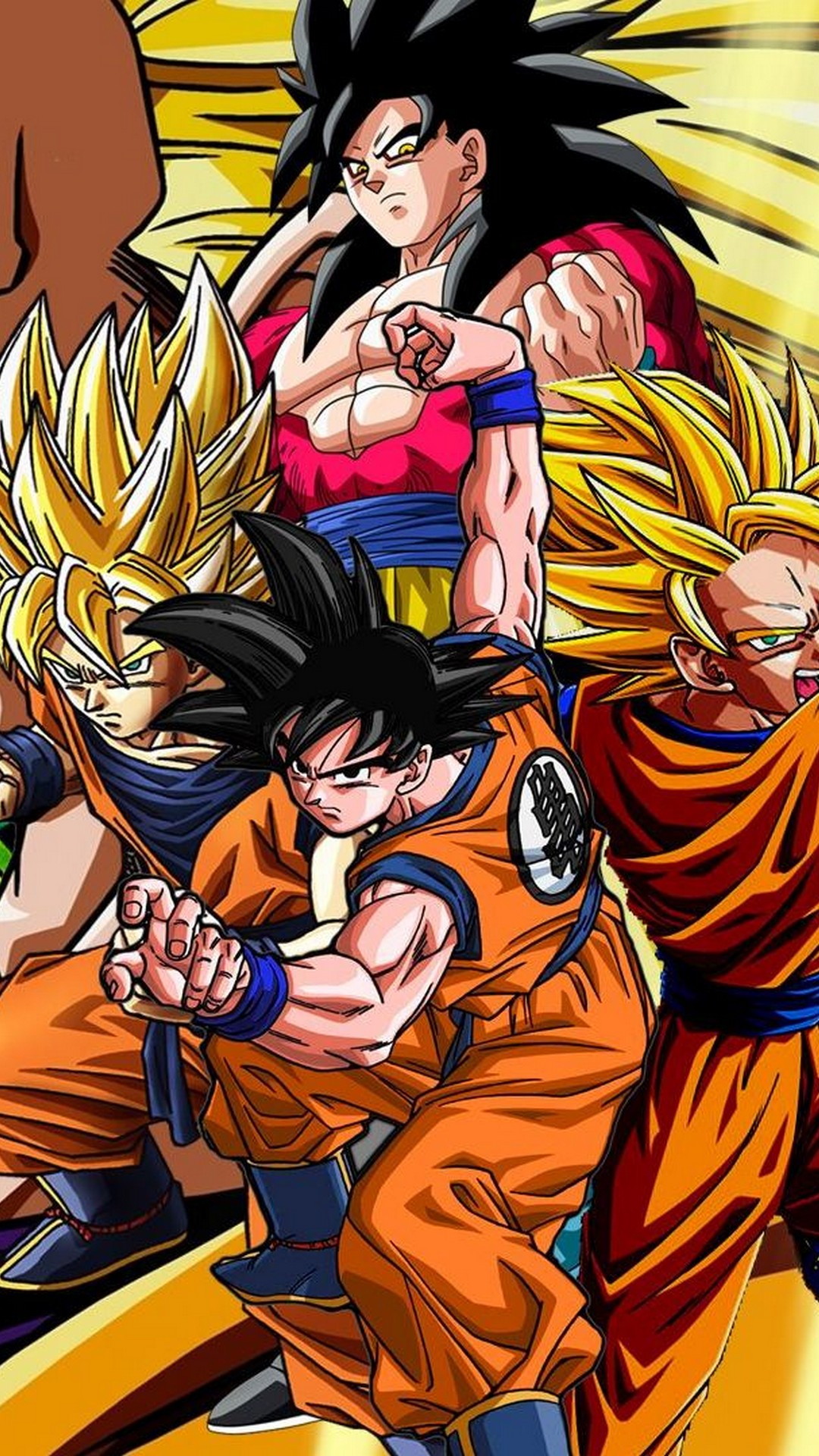 Download Goku Super Saiyan 4 unleashes divine power Wallpaper  Wallpapers com