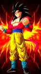 Goku SSJ4 iPhone XR Wallpaper
