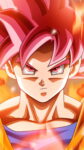 Goku Super Saiyan God Cell Phone Wallpaper