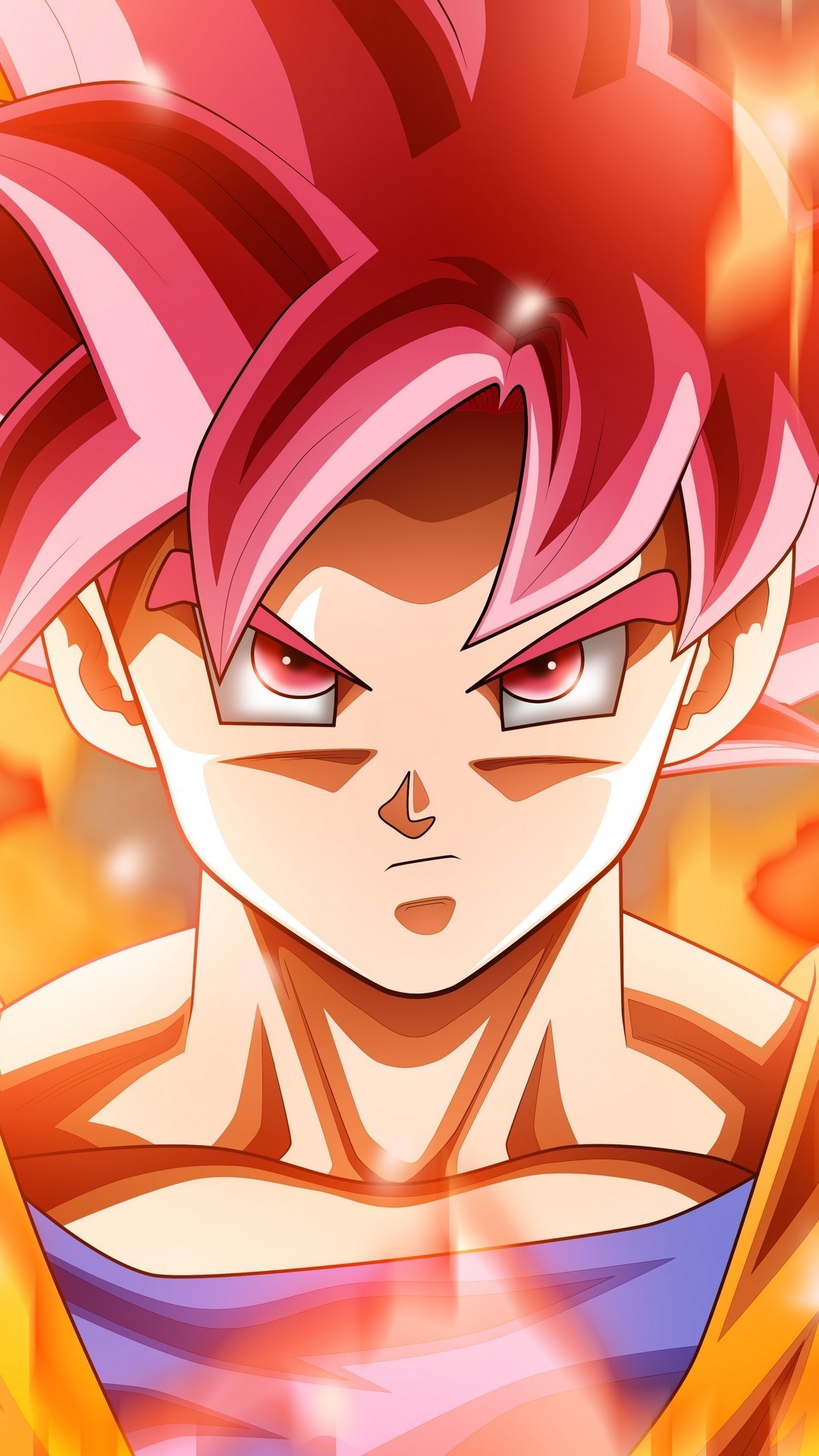 Super Saiyan God iPhone Wallpaper  iPhone Wallpapers  iPhone Wallpapers