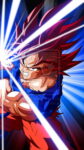 Goku Super Saiyan God iPhone Wallpaper HD Home Screen