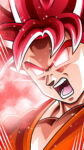 Goku Super Saiyan God iPhone X Wallpaper