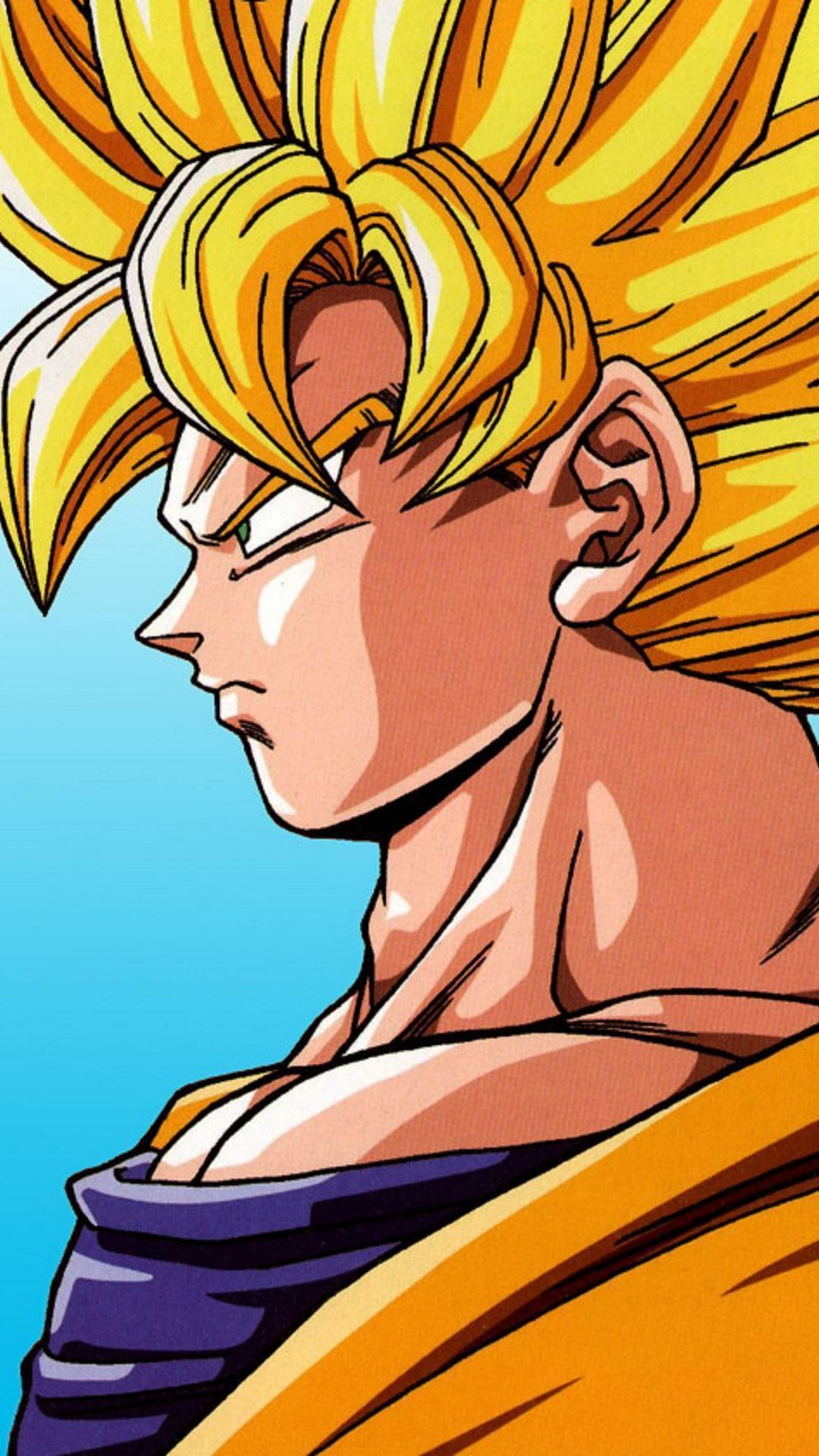 Goku Super Saiyan Wallpaper iPhone with high-resolution 1080x1920 pixel. You can use and set as wallpaper for Notebook Screensavers, Mac Wallpapers, Mobile Home Screen, iPhone or Android Phones Lock Screen