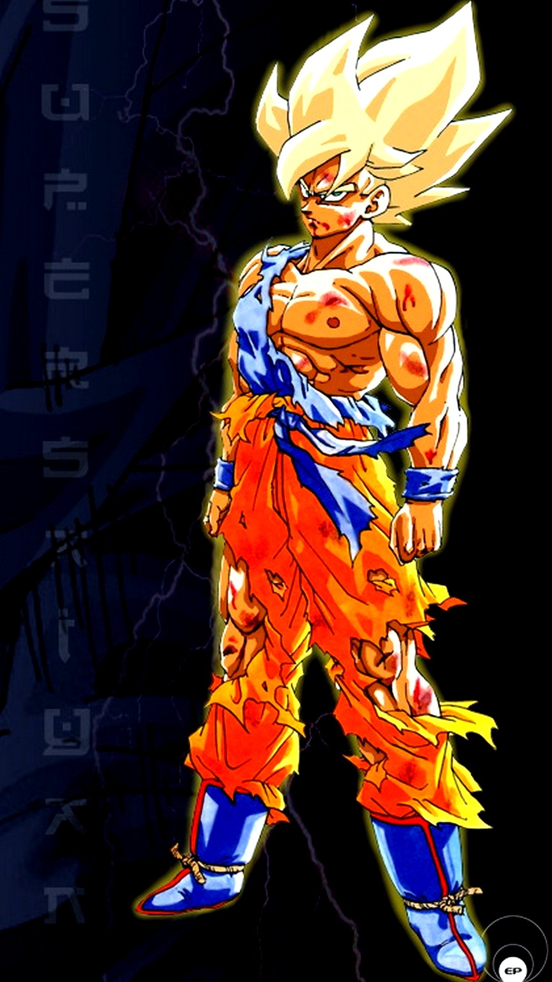 Goku Super Saiyan iPhone 11 Wallpaper with high-resolution 1080x1920 pixel. You can use and set as wallpaper for Notebook Screensavers, Mac Wallpapers, Mobile Home Screen, iPhone or Android Phones Lock Screen