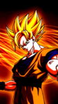 Goku Super Saiyan iPhone 12 Wallpaper