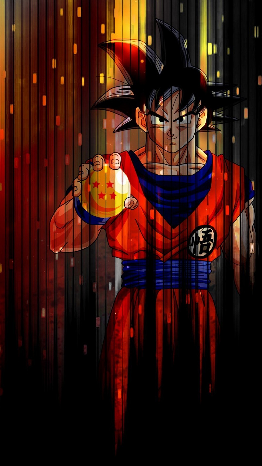 Dragon Ball Goku Orange Art Wallpapers - Goku Wallpaper iPhone