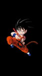 Kid Goku iPhone XR Wallpaper