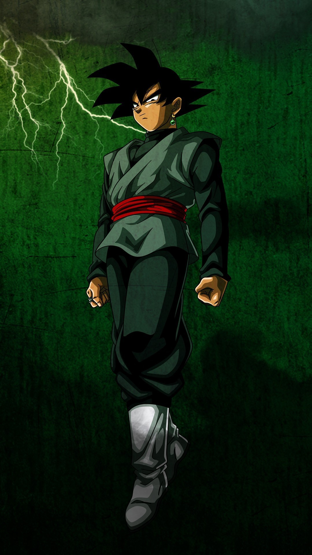 Goku black, goku aesthetic, anime, HD phone wallpaper