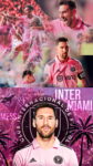 Lionel Messi Inter Miami iPhone 14 Wallpaper